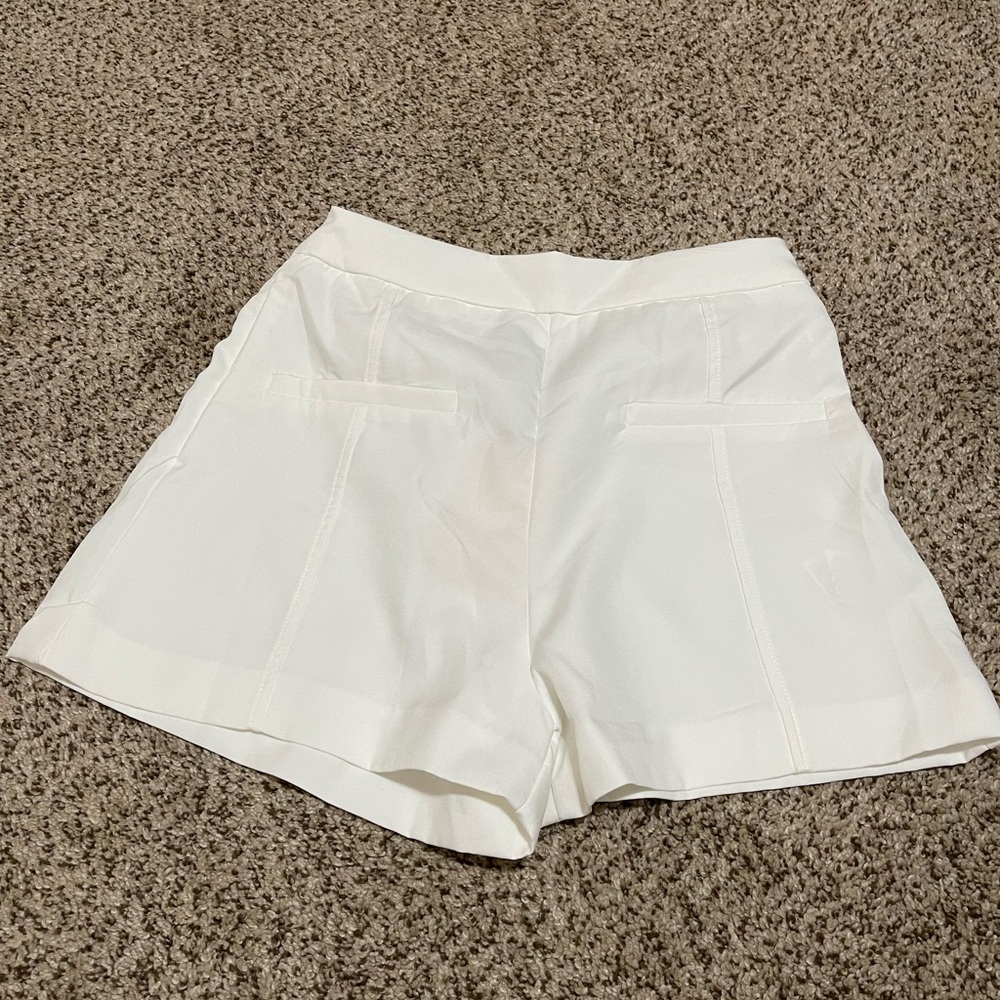 Women's White Shorts